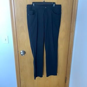 Lulu lemon abc pants - black size 34